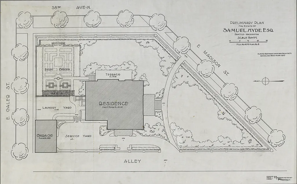 House plan at the centre of the project documentation